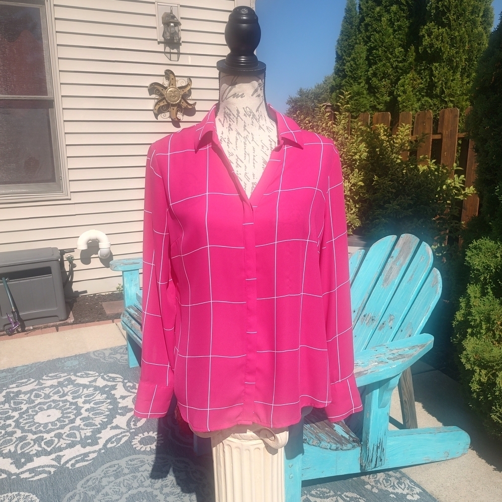 💥3/$20 Worthington MP Pink Women's Blouse!
